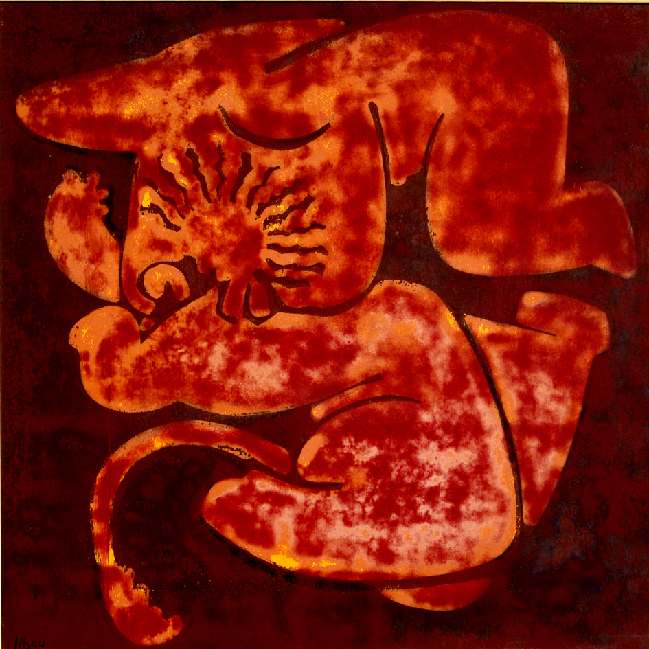 H�racl�s �touffe le lion de N�m�e